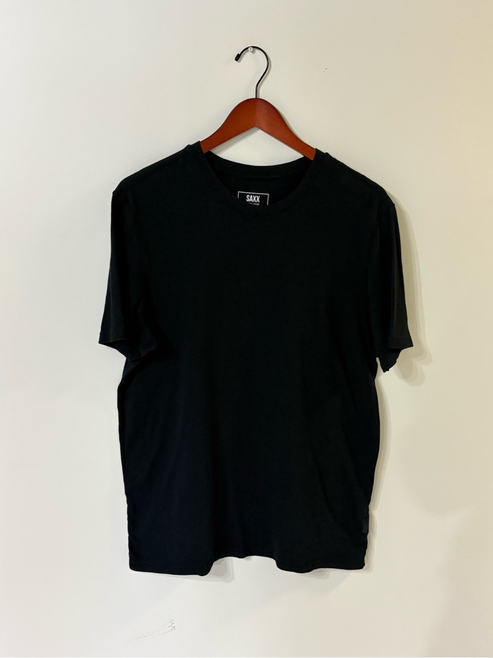 Saxx Black Short Sleeve Crew Tee